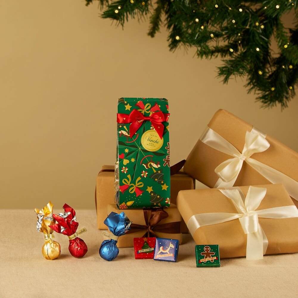 Venchi Store Assorted Chocolates Christmas Gift Box