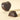 75% Extra Dark Chocolate Hearts 13 pcs