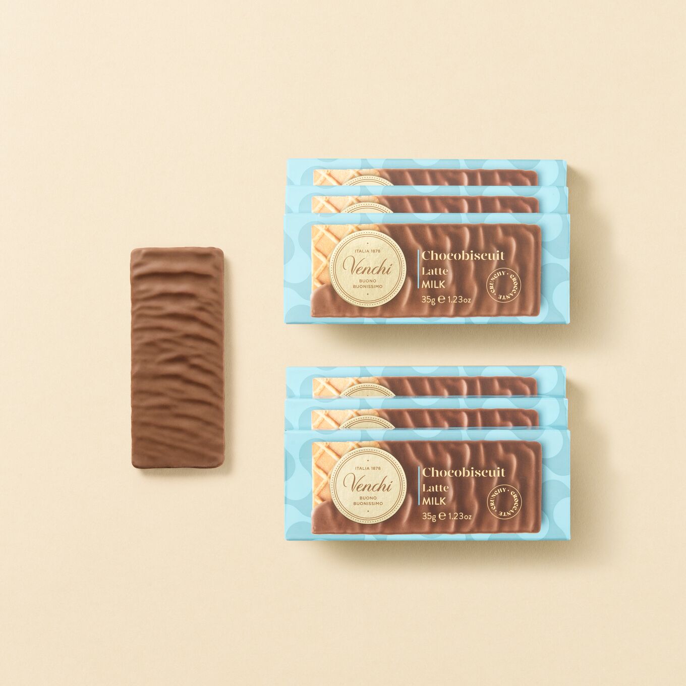 Milk Chocolate ChocoBiscuit Snack Bar Bundle 6