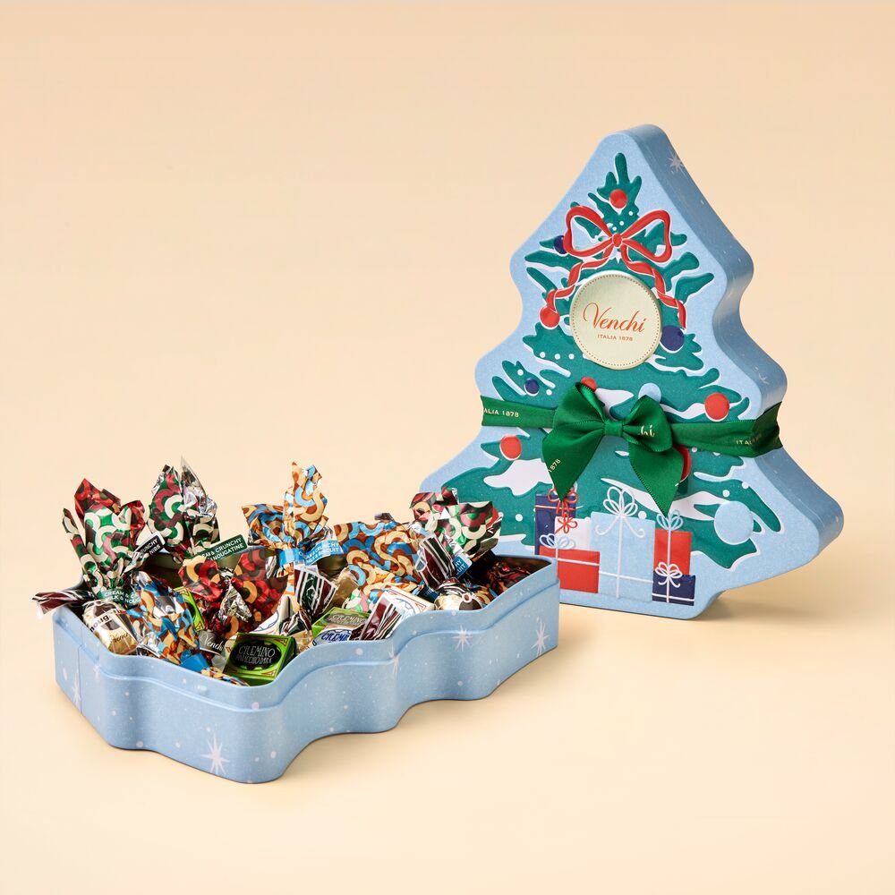 Vintage Dream Pine Tin Chocolates Medium